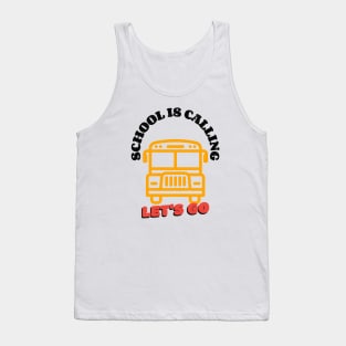 Back To School Tank Top